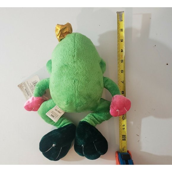 FLUFFY BUDDY FROG 12" PLUSH STUFFED TOAD WITH TAGS - Picture 4 of 4
